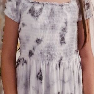 A tank top tie dye shirt